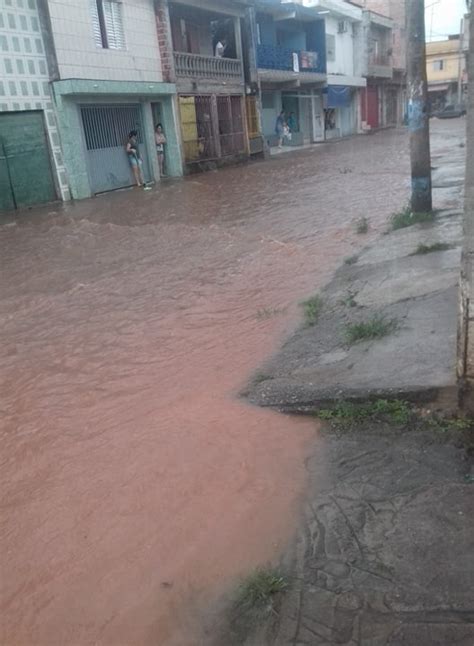 Ruas Do Jardim Nova Cidade E Vila Any Sofre Alagamentos Guarulhos