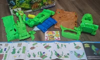 Hot Wheels Monster Trucks Arena Smashers Glow In The Dark Gunkster Set Target