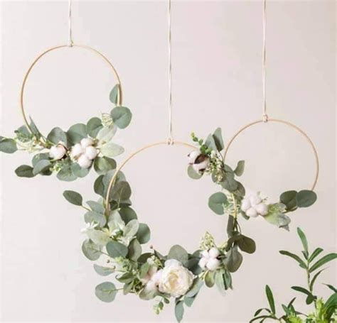 Pin by ewelina chyc on Dekoracje weselne | Wedding hoop, Wedding wall ...