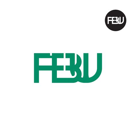 Letter FBW Monogram Logo Design 35698311 Vector Art at Vecteezy