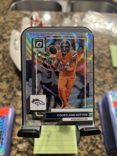 Courtland Sutton Donruss Optic Premium Wave Prizm Denver