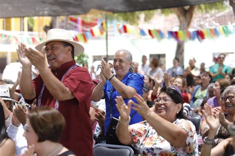 Inaugura C Sar Prieto Coraz N Comunitario En La Colonia San Javier