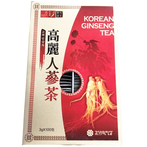 預購 韓國 高麗人蔘茶粉 100包入 蝦皮購物