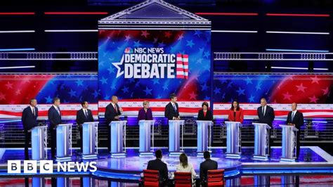 Democratic Debates Five Things To Look Out For Bbc News