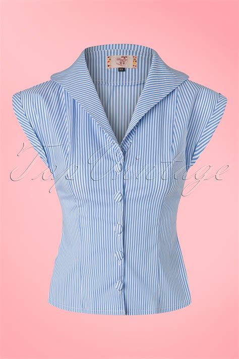 S Rockabilly Pin Up Tops Blouses Shirts