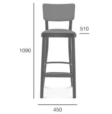 Taburete Bar Madera De Haya Novo Para Hosteler A Online