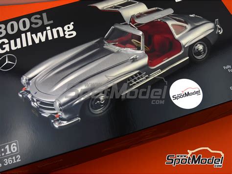 Italeri Model Car Kit 1 16 Scale Mercedes Benz 300SL Gullwing Ref