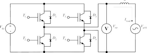 Single Phase Voltage Source Inverter Circuit Diagram Circuit Diagram