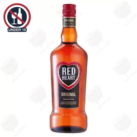 Red Heart Rum 750ml – African Delights