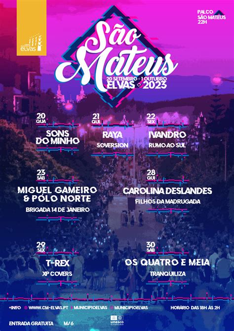 São Mateus 2023 Palco São Mateus Município de Elvas