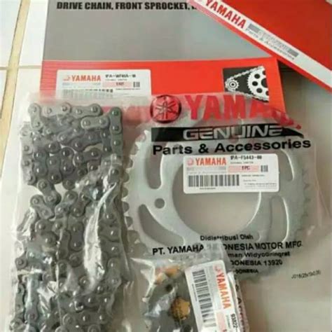 Jual Gear Set Rantai Pa Yamaha Vixion Vixion New Mx King Vixion Lama