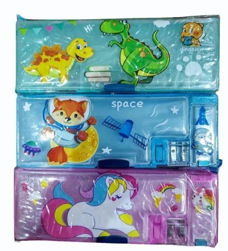 Pink Plastic Pencil Box Packaging Type Packet At Rs 110 Piece In Rourkela