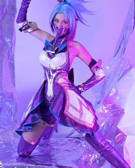 League of Legends Star Guardian Akali Cosplay Costume | League of ...