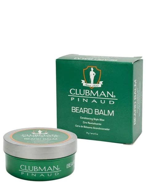 Clubman Pinaud Beard Balm Natural Hold And Fresh Scent — Vip Barber Supply