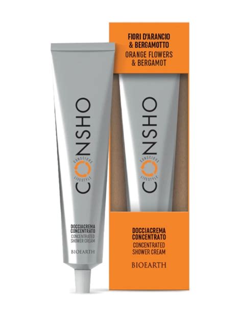 Gel De Dus Crema Concentrat Cu Portocale Si Bergamota Consho Bioearth