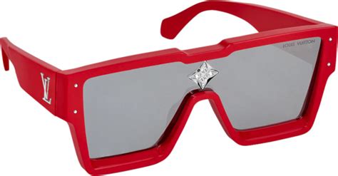 Louis Vuitton Red Lv Cyclone Sunglasses Inc Style