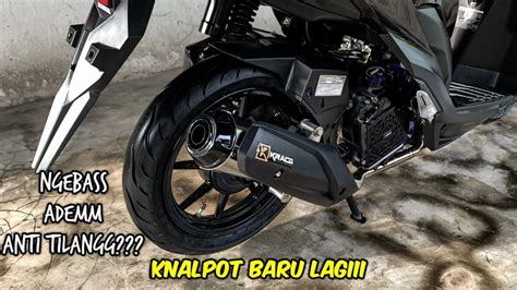 PROJECT VARIO EP 16 KNALPOT BARU LAGI DARI K RACE STANDAR RACING