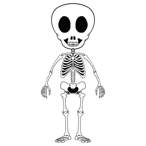 10 Best Large Printable Skeleton Template Artofit