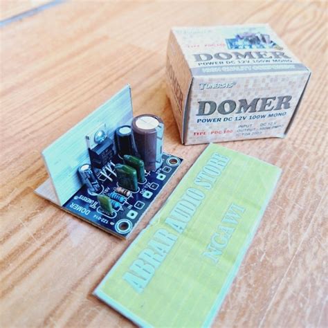 Jual Power TDA 2003 DOMER Tunersys Amplifier Mono 100W DC 12V TDA2003