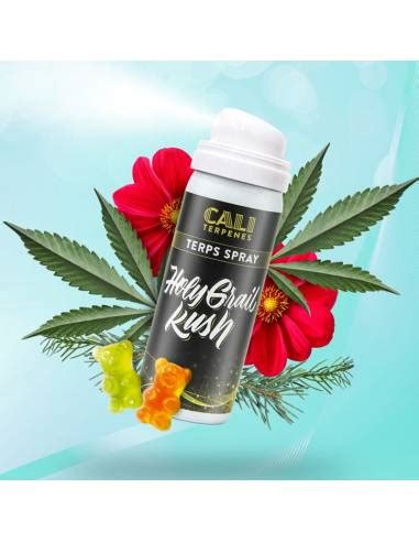 Terpeno Cali Terpenes Terps Spray 5mL Holy Grail Kush PIRANHA