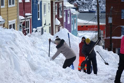 Les Meilleures Photos Et Vid Os Du Blizzard Terre Neuve Radio Canada Ca