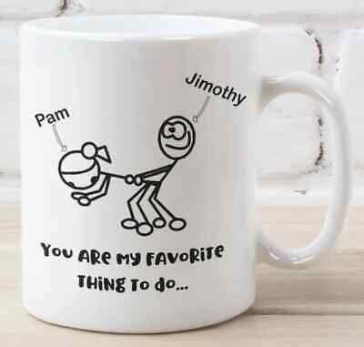 You Are My Favourite Thing To Do Funny Custom Couples Sex Coffee Mug