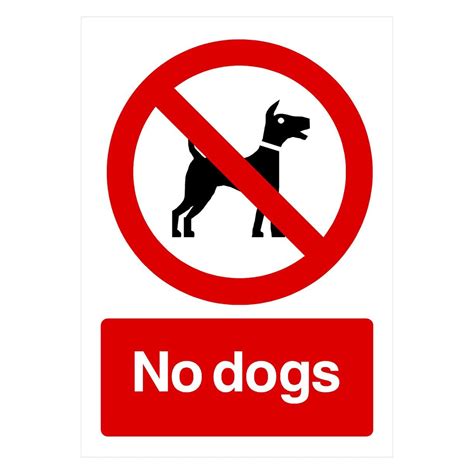 No Dogs Sign The Sign Shed