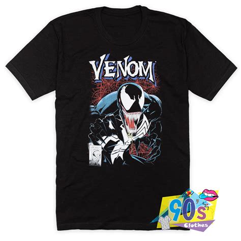 Vintage Marvel Venom Comic T Shirt On Sale - 90sclothes.com