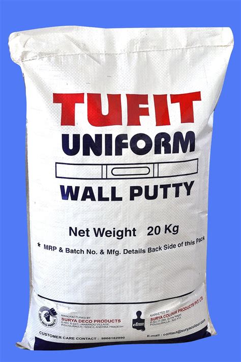 Tufit Uniform Wall Putty For Interior Exterior Rs Kg Bag