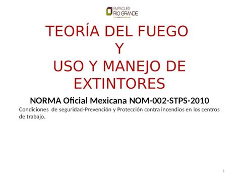 Pptx Curso Teoría Del Fuego Uso Y Manejo De Extintores 2012 Pdfslidenet