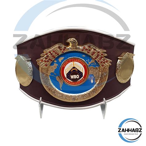 WBO Belt Replica World Boxing Organization Champion Adult Size WBA WBC ...