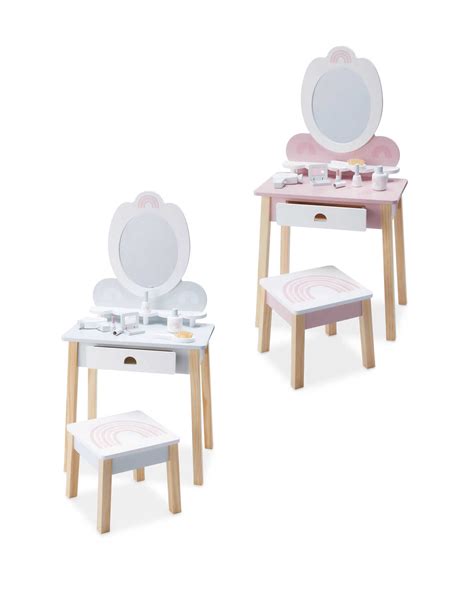 Multipromos Wooden Toy Vanity Unit And Accessories