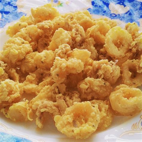 Airtangan Cik Siti Sotong Goreng Tepung Yang Rangup