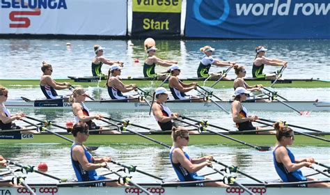 Day Two Racing 2 At The 2023 World Rowing Cup II In Varese Italy