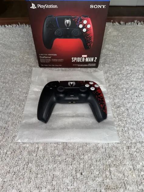 Sony Playstation Dualsense Wireless Controller Spiderman Limited