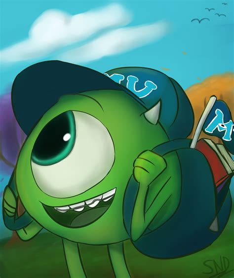 Mike Wazowski Mike Wazowski By Snookievonpink123 On Deviantart