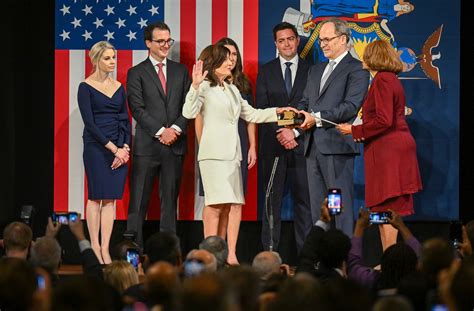 Kathy Hochul sworn in at historic inauguration ceremony after becoming ...