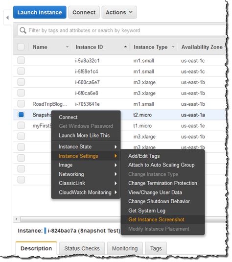 EC2 Instance Console Screenshot | AWS News Blog