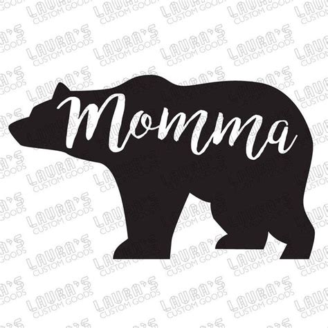 Momma Bear, Mommy And Me Outfits, Baby Svg, Mommas, Flower Tattoos ...