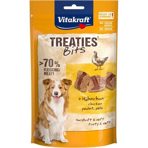 Pack De Vitakraft Treaties Bits Friandise Pour Chien Au Poulet