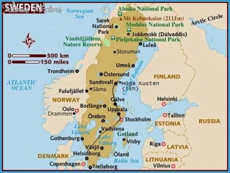 Gavle Sweden Map - TravelsFinders.Com