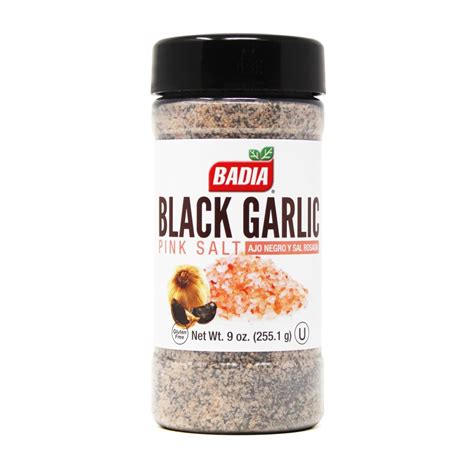 Black Garlic Pink Salt Badia Spices