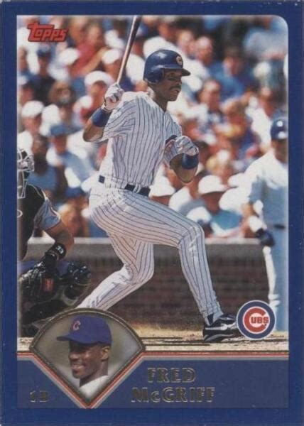 2003 Topps 108 Fred McGriff For Sale Online EBay