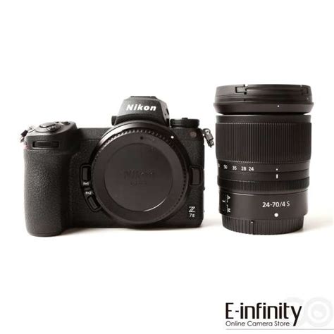 Buy Nikon Z7 Ii Mirrorless Digital Camera With 24 70mm F4 Lens E Infinity