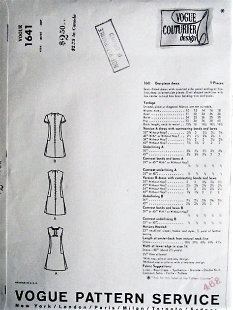 S Classy Mod Fabiani Cocktail Party Evening Dress Pattern Vogue