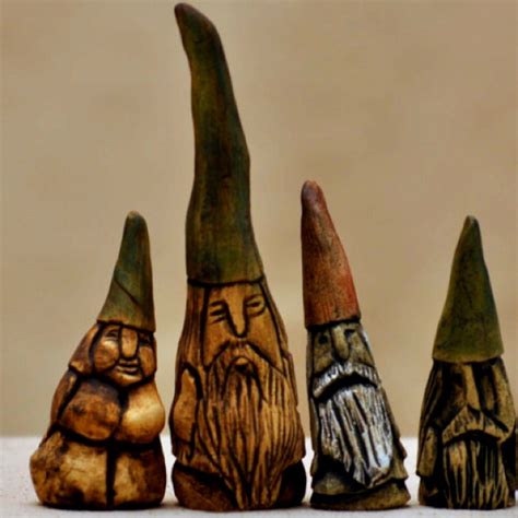 Etsy Wooden Gnomes For Garden Gnome Garden Gnomes Art