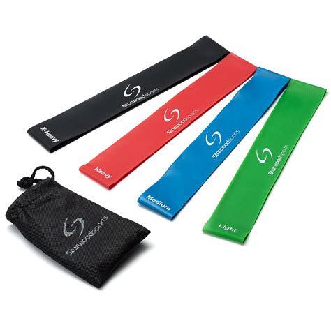 Resistance Loop Bands Exercise Bands Set Of For Working Out Or