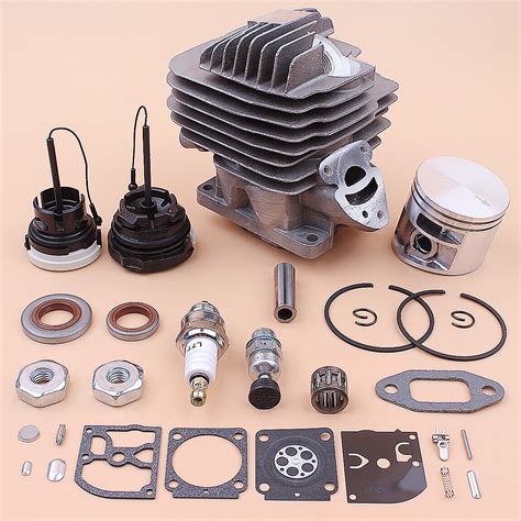 Cylinder Piston Carb Kit For Stihl MS261 44 7mm MS 261 Chainsaw Oil