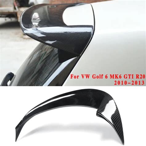 CARBON DACHSPOILER HECKSPOILER Spoiler Flügel Lippe Für VW Golf 6 MK6