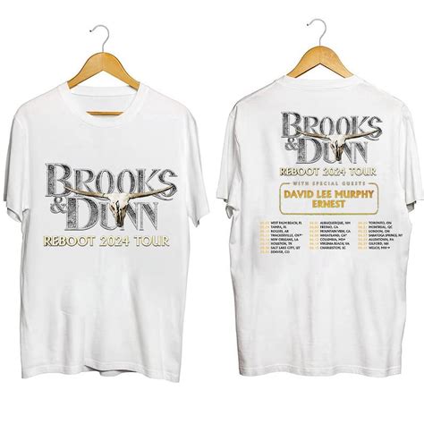 CIEN LUXURY Brooks and Dunn The Reboot 2024 Tour Shirt, Brooks And Dunn ...